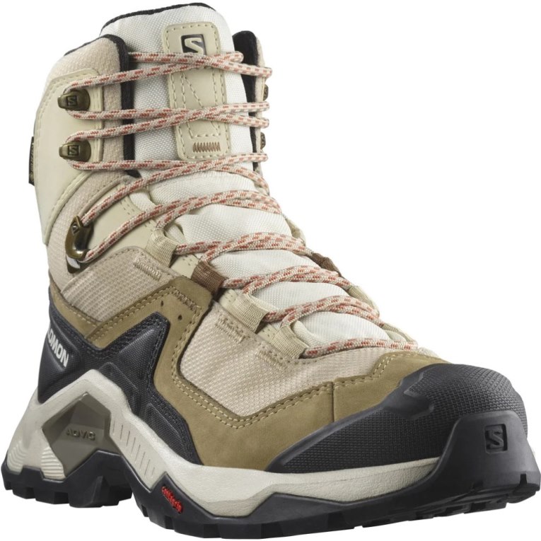 Beige / Olive / Black Salomon Quest Element GTX Women's Hiking Boots | PH 14239M